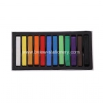 12 color soft pastel/temporary hair chalk